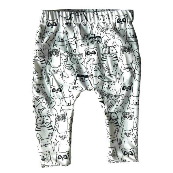 Legging beestenboel maat 50/56