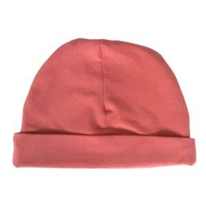 Mutsje donker zalmroze 12-18 maanden