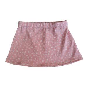 Rokje roze bloemetjes maat 50/56
