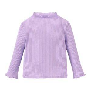 Lila shirt lange mouw maat 50/56