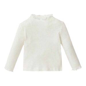 Wit shirt lange mouw maat 50/56