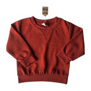 Trui / sweater terracotta maat 74/80