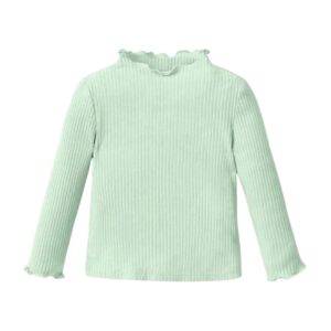 Mintgroen shirt lange mouw maat 50/56