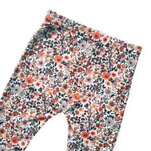 Legging aquarel flowers maat 98/104