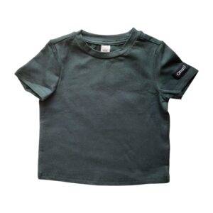 Shirt donkergroen maat 74/80