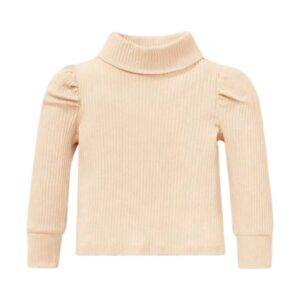 Longsleeve rib beige maat 50/56