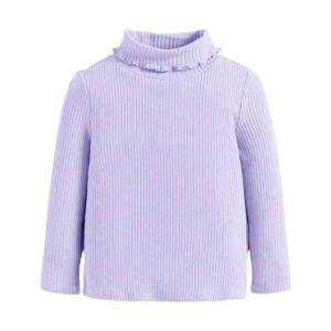 Longsleeve rib lila maat 50/56