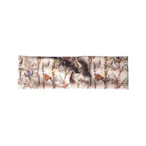 Twisted haarband - tricot vlinders en bloemen - maat 86/92