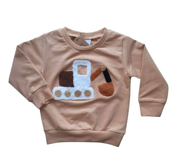 Trui / sweater kraan maat 80/86