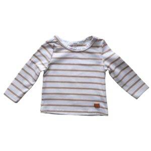 Wit beige shirt maat 62/68