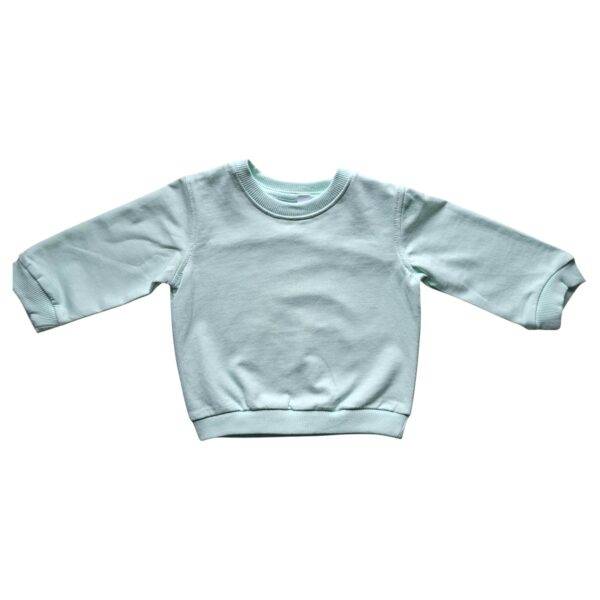Sweater mintgroen maat 62/68 - Afbeelding 3