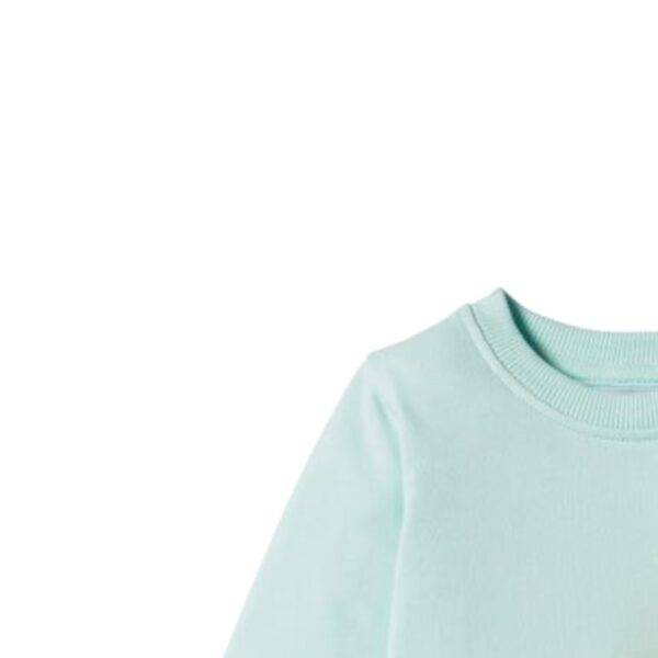 Sweater mintgroen maat 62/68 - Afbeelding 4
