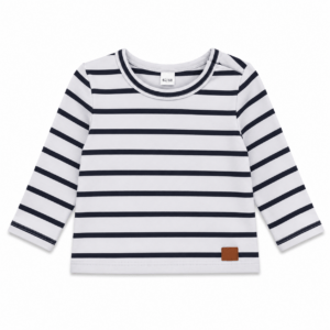 Zwart wit shirt maat 74/80
