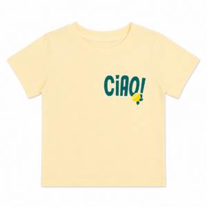Geel shirt Ciao maat 86/92
