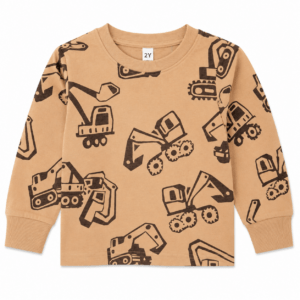 Sweatshirt lange mouw gravers maat 86/92